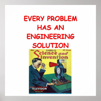 Ingenieurwesen Poster