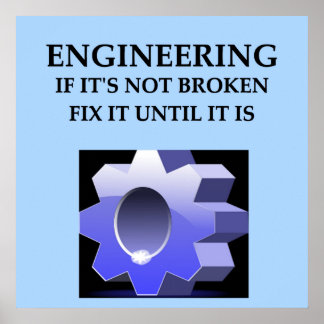 Ingenieurwesen Poster