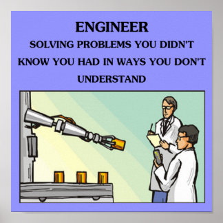 Ingenieurwitz Poster