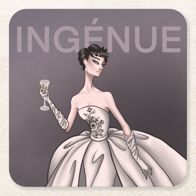 Ingénue Untersetzer (Vorderseite)