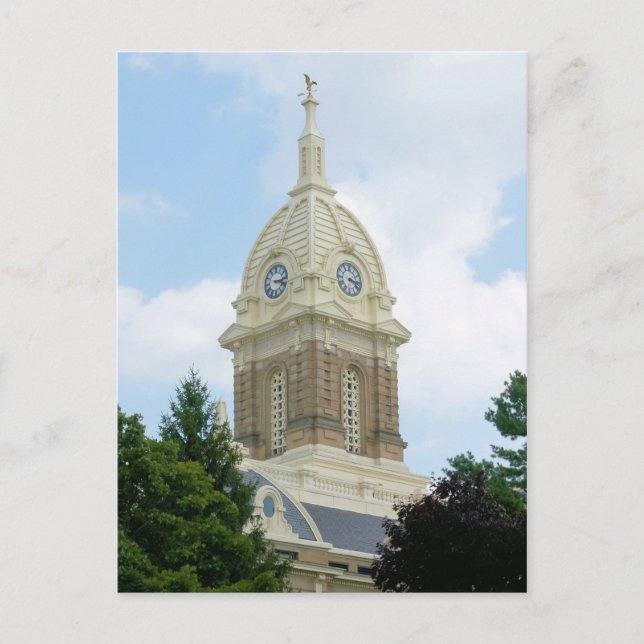 Ingham Landkreis Court House - Mason, Michigan Postkarte (Vorderseite)