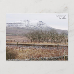 Ingleborough Yorkshire Postcard Postkarte