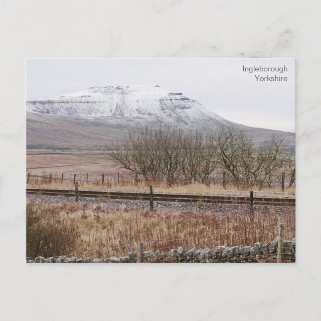 Ingleborough Yorkshire Postcard Postkarte (Vorderseite)