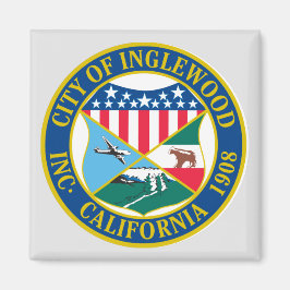 Inglewood California City Siegel Magnet