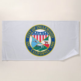 Inglewood California City Siegel Strandtuch