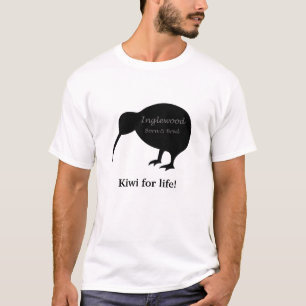 Inglewood Geboren & gebraten - Kiwi für Leben Shir T-Shirt