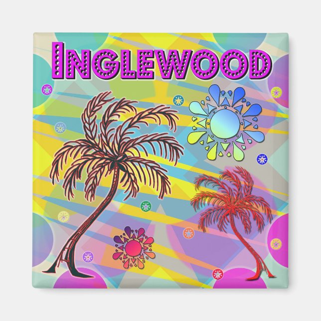 Inglewood Happy and Hope Magnet (Vorne)