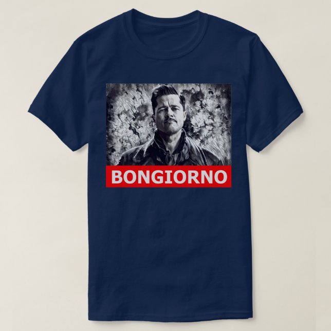 Inglorious Basterds Aldo Raine T-Shirt (Design vorne)