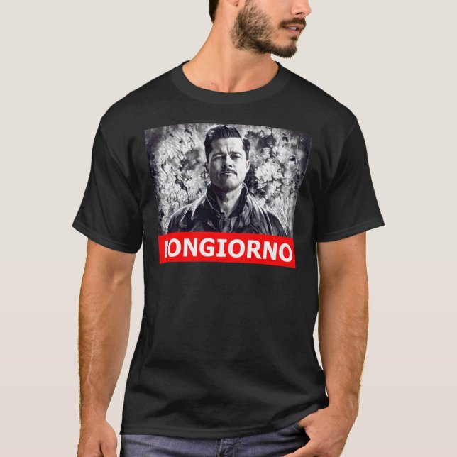 Inglorreiche Basterds Aldo Raine Classic T - Shirt (Vorderseite)