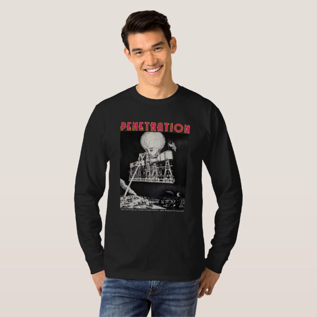 Ingo Swanns PENETRATION Long Sleeve T - Shirt (Vorne ganz)