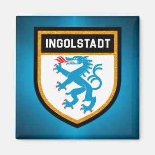 Ingolstadt-Flagge Magnet