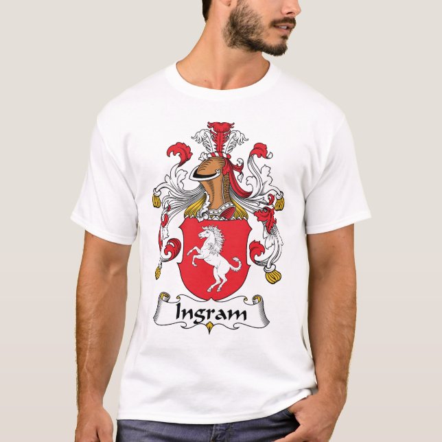Ingram Familienwappen T-Shirt (Vorderseite)