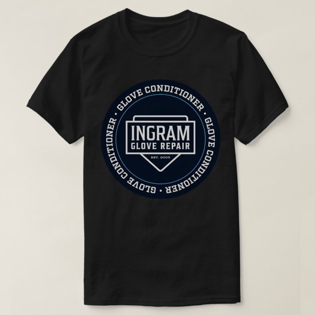 Ingram Glove Repair Conditioner Label TShirt (Design vorne)