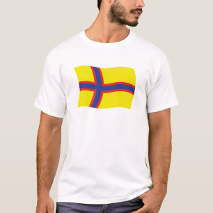 Ingrisch-finnisches Flaggen-Shirt T-Shirt