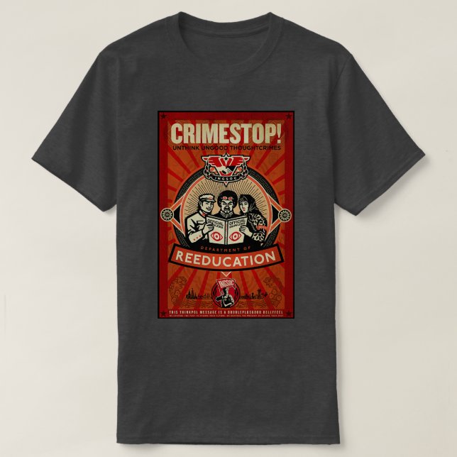 INGSOC 1984 Thoughtcrime T-Shirt (Design vorne)