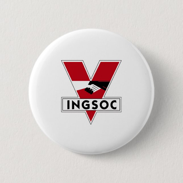 INGSOC-Logo Button (Vorderseite)
