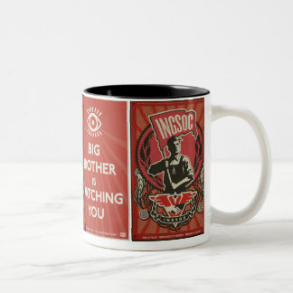 INGSOC Propaganda-Tassen Zweifarbige Tasse
