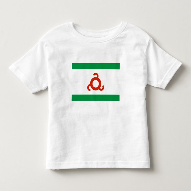 Ingushetia-Flagge Kleinkind T-shirt (Vorderseite)