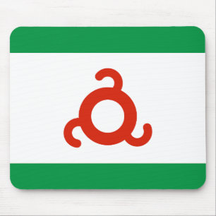 Ingushetia-Flagge Mousepad