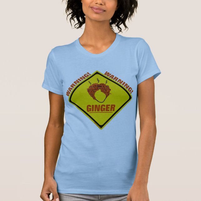 Ingwer-Alarm! T-Shirt (Vorderseite)