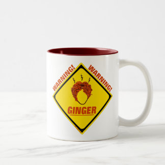 Ingwer-Alarm! Zweifarbige Tasse