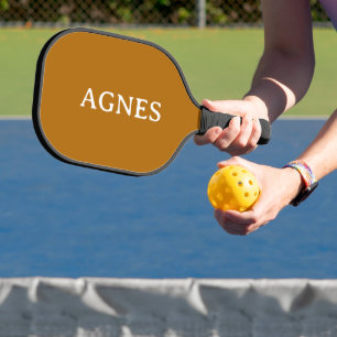 Ingwer Eleganter Name Trendiger Minimalist Pickleball Schläger