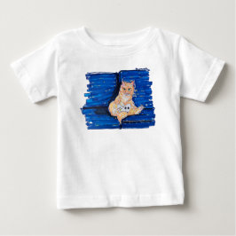 Ingwer Gamer Katze Baby T-shirt