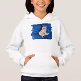 Ingwer Gamer Katze Hoodie