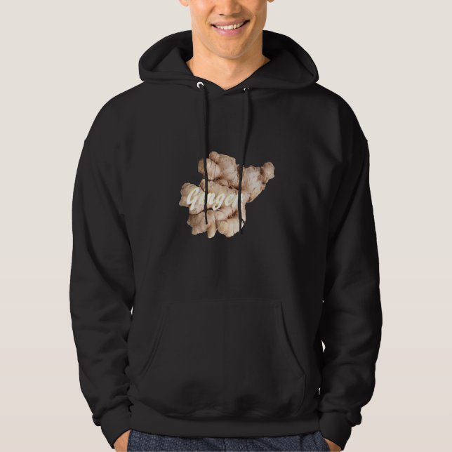 Ingwer-Gewürz Hoodie (Vorderseite)