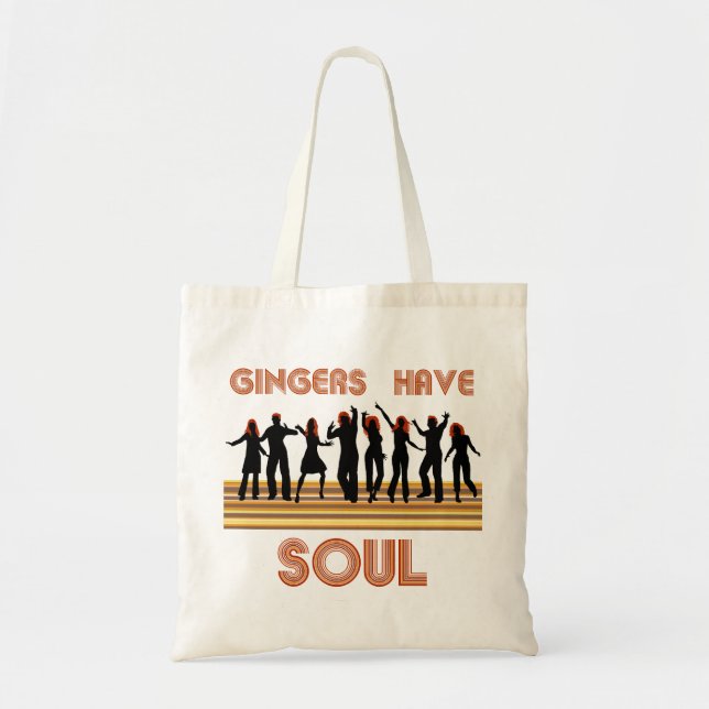 Ingwer haben Soul-Zug Tragetasche (Vorne)