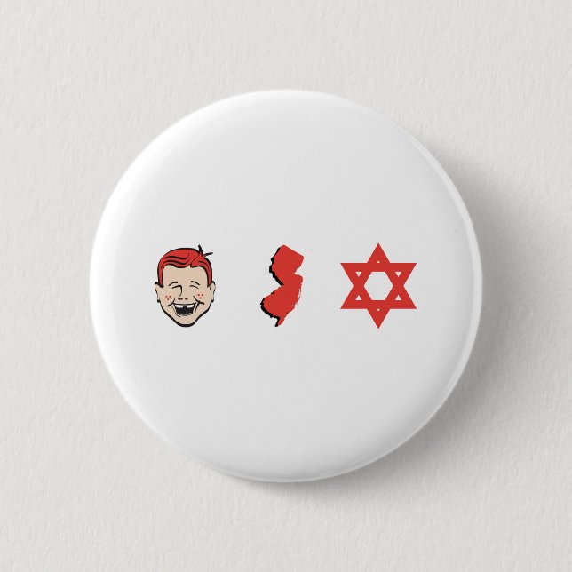 Ingwer-Jersey-Jude Button (Vorderseite)