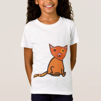 Ingwer-Katzen-Spitze T-Shirt