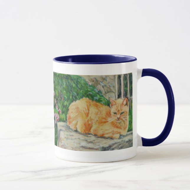 Ingwer-Katzen-Tasse Tasse (Rechts)