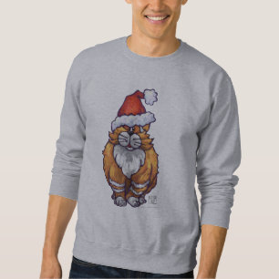 Ingwer-Katzen-WeihnachtsT-Shirts Sweatshirt