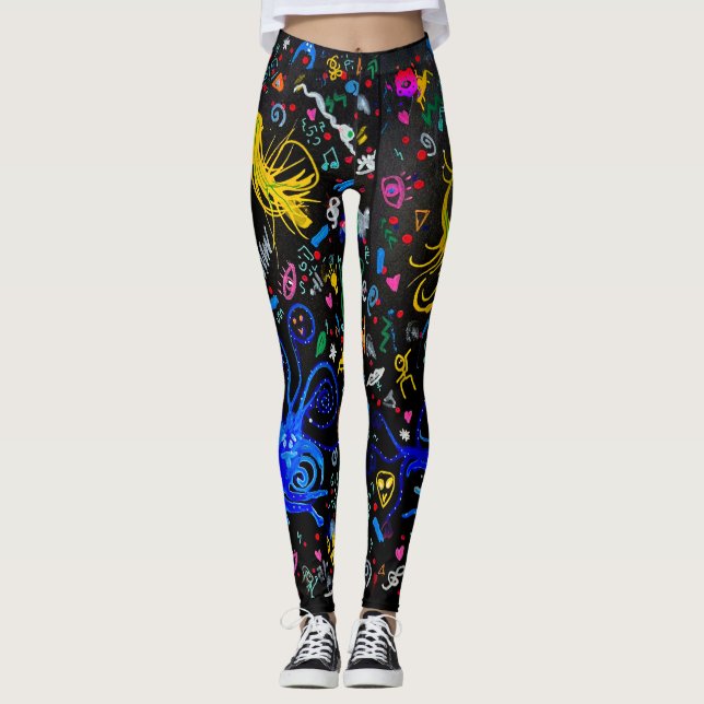 Ingwer Leggings (Vorderseite)