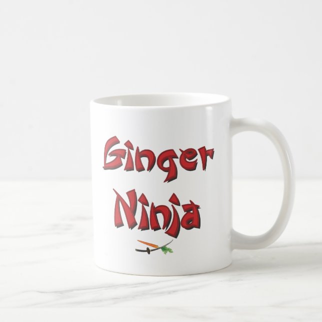 Ingwer Ninja Tasse (Rechts)
