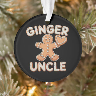 Ingwer Onkel Lebkuchen Weihnachten Xmas Familie Ornament