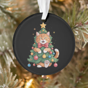 Ingwer Orange Katze Weihnachtsbaum Cute Xmas Ornament