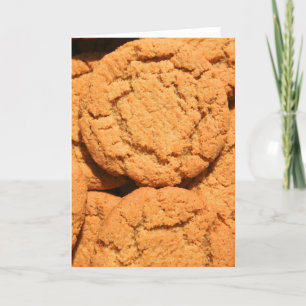 Ingwer-Schnellplätzchen-Gruß-Karte, Karte