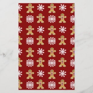 Ingwer und Schnee Briefpapier