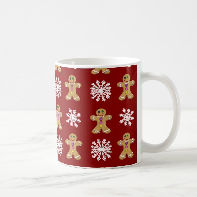Ingwer und Schnee Kaffeetasse (Rechts)