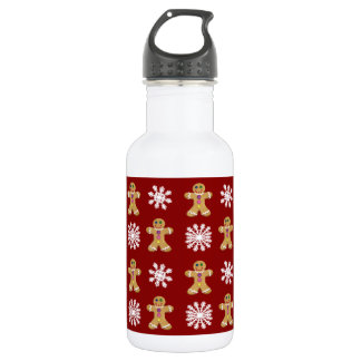Ingwer und Schnee Trinkflasche