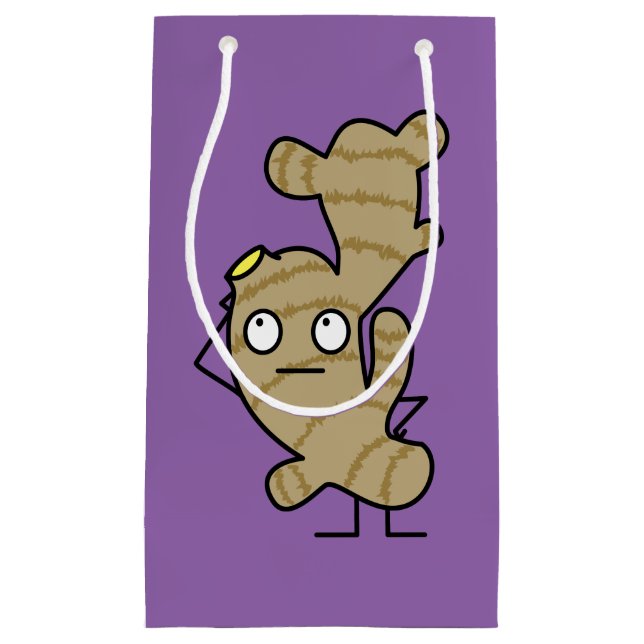 Ingwer-Wurzel-gesundes asiatisches Gewürz Kleine Geschenktüte (Vorderseite)