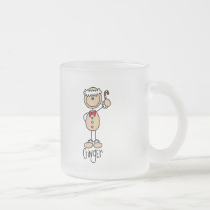 Ingwer-Zuckerkuchen-T-Shirts und Geschenke Mattglastasse