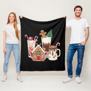 Ingwerbrot Weihnachten Kaffee Liebhaber Geschenk X Fleecedecke