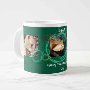Ingwerkatze, Collage Fotos, Text, Make Your Own, Jumbo-Tasse