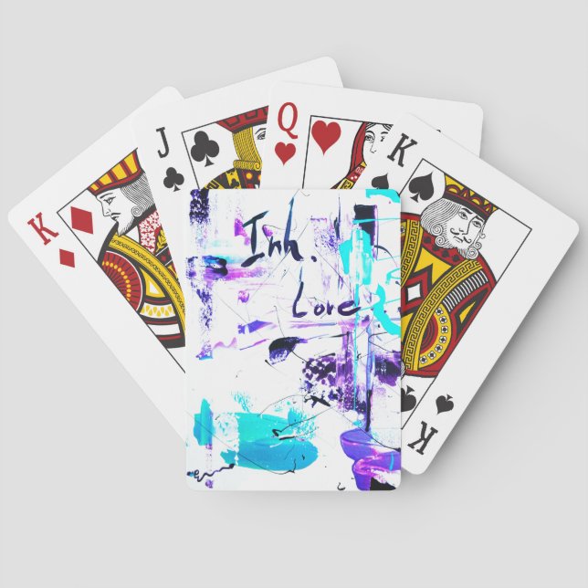 Inh. Love. 2 Spielkarten (Rückseite)