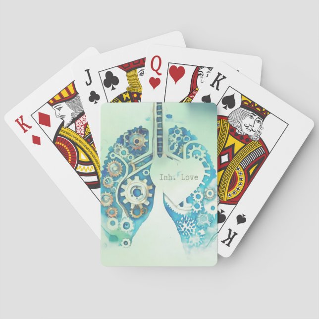 Inh. Love 5  Spielkarten (Rückseite)