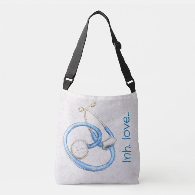Inh. love tragetaschen mit langen trägern (Vorderseite)