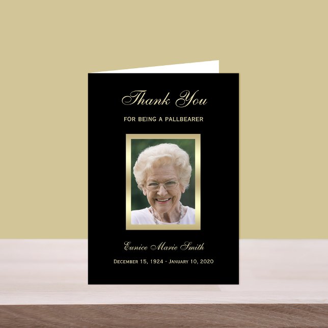 Inhaber Danke, Card mit Foto Dankeskarte (Von Creator hochgeladen)